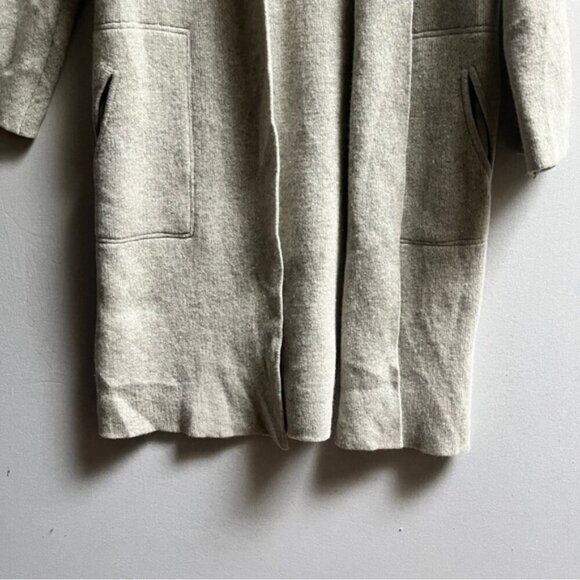 Madewell 100% Merino Wool open knit duster cardigan jacket Sz XS - Picture 6 of 13